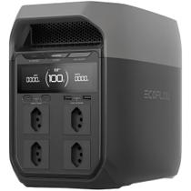 Gerador de Energia Portátil Delta 3 1800 Watts 127 Volts com Painel - GD61BR1010 - ECOFLOW