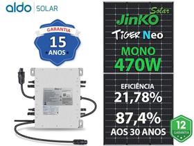 Gerador De Energia Solar Deye Micro Inversor Ondulada Romagnole Deye Microinversor Gf 3,76kwp Jinko Tiger Neo Mono 470w