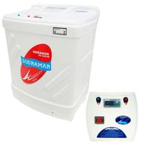 Gerador de Vapor Inox para Sauna 12,0Kw 220V c/ Quadro Digital SODRAMAR Gerador de Vapor Inox para Sauna 12,0Kw 220V c/ Quadro Digital SODRAMAR