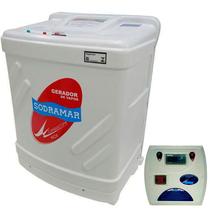 Gerador de Vapor Inox para Sauna 6,0Kw 220V Bifásico c/ Quadro Digital SODRAMAR Gerador de Vapor Inox para Sauna 6,0Kw 220V Bifásico c/ Quadro Digital SODRAMAR
