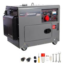 Gerador Diesel Cabinado 418 cc 6,5 KVA 251-072 Trifásico TOYAMA Gerador Diesel Cabinado 418 cc 6,5 KVA 251-072 Trifásico TOYAMA