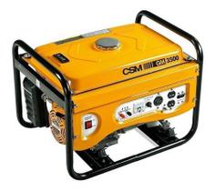 Gerador Energia Csm Gm3500 3,5kva Mono Bivolt Motor 6.5hp 4t