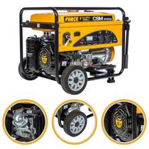 Gerador Energia Portátil a Gasolina Partida Elétrica Csm 8000E Force 9Kva Monofásico 9000Va Bivolt Gerador Energia Portátil a Gasolina Partida Elétrica Csm 8000E Force 9Kva Monofásico 9000Va Bivolt