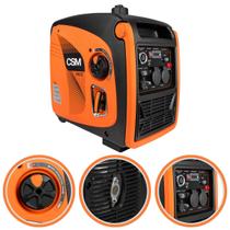Gerador Energia Portátil Gasolina Inverter Silencioso CSM 4800i 4,2 kVA Monofásico Partida Elétrica Gerador Energia Portátil Gasolina Inverter Silencioso CSM 4800i 4,2 kVA Monofásico Partida Elétrica