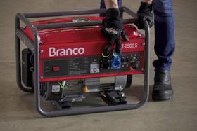 Gerador Gasolina 2,2Kva Chave Seletora B4T-2500 S Branco Gerador Gasolina 2,2Kva Chave Seletora B4T-2500 S Branco
