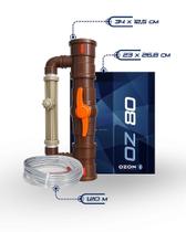Gerador Ozônio OZON OZ80 V3 Piscinas 80m³ Purificador Água Gerador Ozônio OZON OZ80 V3 Piscinas 80m³ Purificador Água