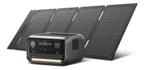 Gerador Solar Ecoflow River 3 Plus + Painel Solar 45w