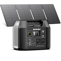 Gerador Solar SinKeu 300W 256Wh Bateria LiFePO4 USB DC AC