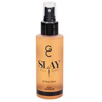Gerard Cosmetics Slay All Day Makeup Setting Spray com cheiro de pêssego Acabamento fosco com de controle de óleo Cruelty Free, Long Lasting Finishing Spray, 3.38oz (100ml)