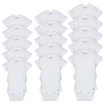 Gerber Baby 15 Peça Onesies Bodysuit Multi Size Pack, Whi