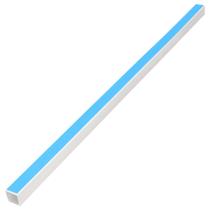 Gerenciamento de entroncamento de cabos vidaXL PVC branco 1,5 x 1cm 1m Gerenciamento de entroncamento de cabos vidaXL PVC branco 1,5 x 1cm 1m