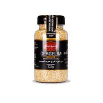 Gergelim Branco Descascado Integral Árabe Damascus Cozinha 125g