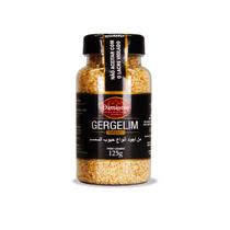 Gergelim Branco Descascado Torrado Árabe Damascus Cozinha 125g