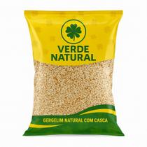 Gergelim Integral Com Casca 1Kg - Verde Natural