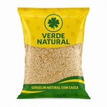 Gergelim Natural Com Casca 500 Gramas- Verde Natural - SMACTUDO