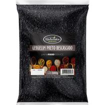 Gergelim Preto Descascado 500g