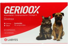 Gerioox Condroprotetor Anti-idade Cães Gatos 30 Cpr - Labyes