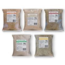 Germe de Trigo, Psyllium, Fibra de Maçã, Banana Verde e Gergelim Branco 100g