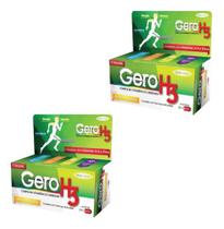 Gero H3 Suplemento Vitaminico 30 Cps - Kit Com 2 Caixas Gero H3 Suplemento Vitaminico 30 Cps - Kit Com 2 Caixas