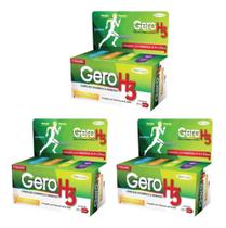 Gero H3 Suplemento Vitaminico 30 Cps - Kit Com 3 Caixas Gero H3 Suplemento Vitaminico 30 Cps - Kit Com 3 Caixas