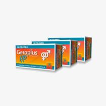 Geroplus HP (Guaraná + Vitaminas e Minerais) - 30 Cápsulas - Kit 3 unidades