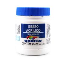 Gesso Acrilico 250ml Corfix - 69250 7896011705026 Gesso Acrilico 250ml Corfix - 69250 7896011705026