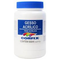 Gesso Acrílico 500ml Corfix Gesso Acrílico 500ml Corfix
