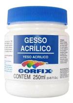 Gesso Acrílico Corfix 250ml - Pronto Para Uso