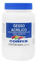 Gesso Acrilico Corfix 500ml Preparacao Tela Pronto Para Uso Gesso Acrilico Corfix 500ml Preparacao Tela Pronto Para Uso
