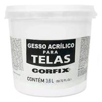 Gesso Acrilico Para Telas Corfix 3,6 Litros Gesso Acrilico Para Telas Corfix 3,6 Litros