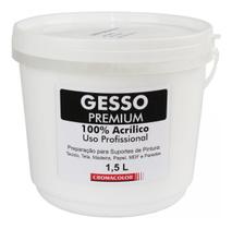 Gesso Acrílico Premium 1,5l + Base Acrílica Premium 1,5l