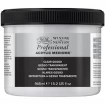 Gesso Acrílico Transparente Profissional Winsor & Newton 946ml