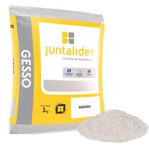 Gesso Branco Estuque Pó Pacote 1Kg Secagem Rápido Artezanato Reparos Revestimento Moldura Juntalider