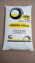 Gesso cola Ouro Fino 5kg para Drywall Moldura Gesso cola Ouro Fino 5kg para Drywall Moldura