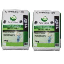 Gesso cola padrão 10kg (2 pct 5kg) Gesso cola padrão 10kg (2 pct 5kg)