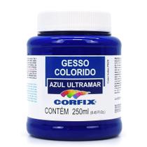 Gesso Colorido 250ml Corfix - Azul Ultramar Gesso Colorido 250ml Corfix - Azul Ultramar