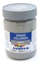 Gesso Colorido Cinza 250ml Corfix Gesso Colorido Cinza 250ml Corfix