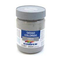 Gesso Colorido Cinza 250ml Corfix Gesso Colorido Cinza 250ml Corfix
