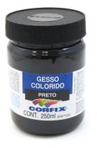 Gesso Colorido Preto 250ml Corfix Gesso Colorido Preto 250ml Corfix