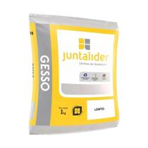 Gesso Em Pó Lento Secagem Controlada 1kg Juntalíder