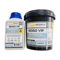 Gesso Impermeável Compativel C/Resina Epóxi 900g Vip Resinas
