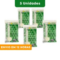 Gesso Pedra Artesanatos Moldagens Tipo 3 Asfer Pacote de 1 Kg