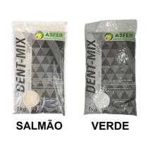 Gesso Pedra Especial Tipo IV DentMix Pacote (1kg) - Asfer