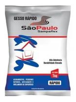 Gesso Rápido Branco 1KG São Paulo Sampaflex