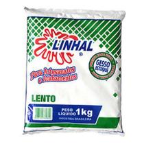 Gesso secagem lento 1kg linhal Gesso secagem lento 1kg linhal