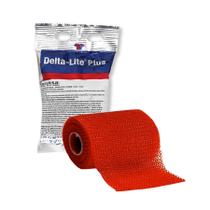 Gesso Sintético Ortopédico 10cm x 3,60mt Vermelho Delta Lite Plus