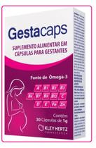 Gestacaps Vitamina Para Gestante 1G 30Cps Kley Hertz