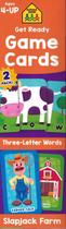 Get ready game cards three-letter words & slapjack farm 2-pack