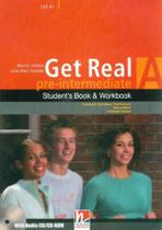 Get real - pre-intermediate a - student's and workbook - with audio cd and cd-rom