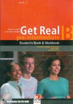 Get real - pre-intermediate b - student's book and workbook - with audio cd and cd-rom